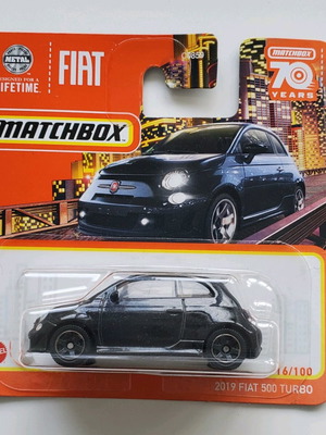 Matchbox Fiat 500 Turbo καινούργιο