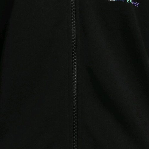 Armani Exchange sweatshirt jacket new, black, size L