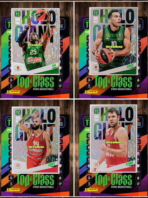 Κάρτες Holo Giant Top Class Euroleague 2024-25 καινούργιες