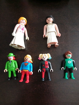 Playmobil like new, pack of 6 figures