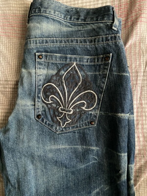 Inc Jeans Y2K like new, black and green, size L