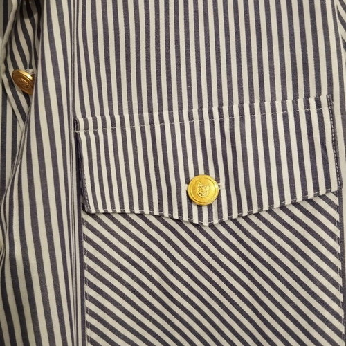 Mario Rosella women's shirt size 40 like new, black and white