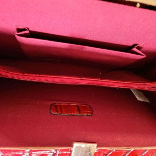 Envelope crossbody bag like new, red Made In Italia