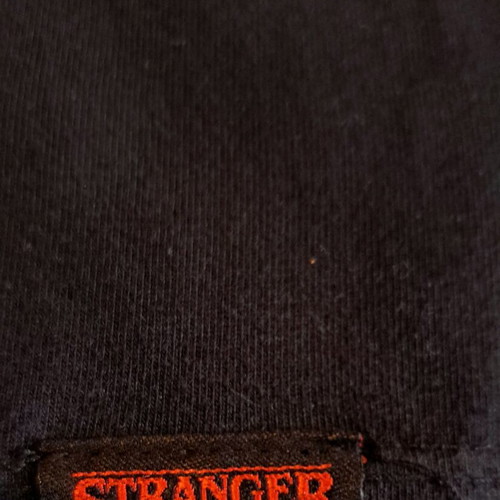 Stranger Things T-shirt used, size Large, black Pull & Bear