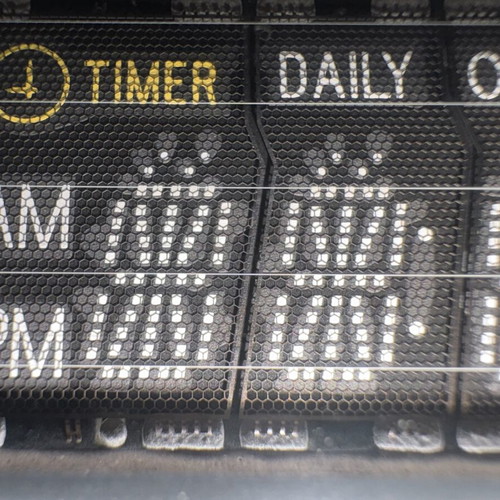 Vintage Samsung VFD Display Module used from Hi-Fi Tuner