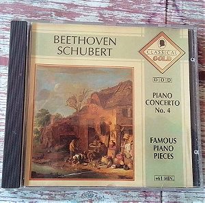 CD ΜΟΥΣΙΚΗΣ Piano Ludwig van Beethoven / Franz Schuber tConcerto No. 4