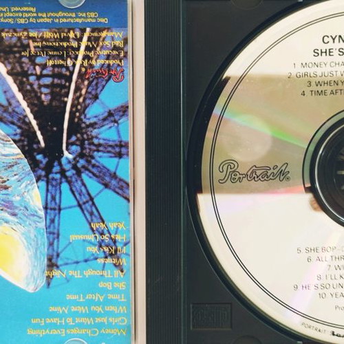 Cyndi Lauper She's So Unusual CD used, pop