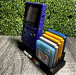  Βάση για GameBoy Color και 5 κασέτες - 3D Printed - 3D Εκτυπωμένο (GB Color Stand/Holder)