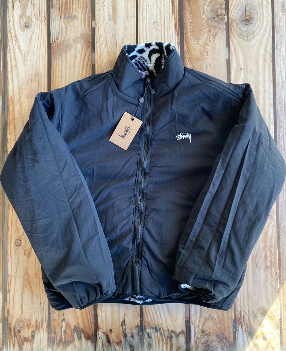 Stussy Dragon Sherpa Jacket Black - € 199,99 - Vendora.cy