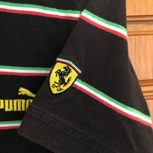 Scuderia Ferrari by Puma polo shirt used, multicolor, size M