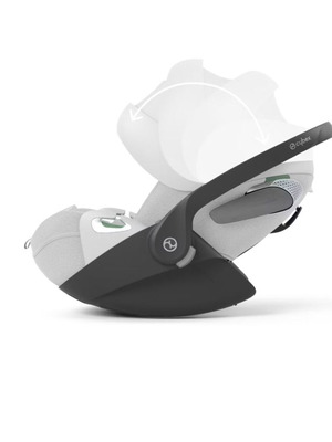 Cybex Κάθισμα Αυτοκινήτου Cloud T i-Size Plus Platinum White σαν καινούργιο με βάση isofix