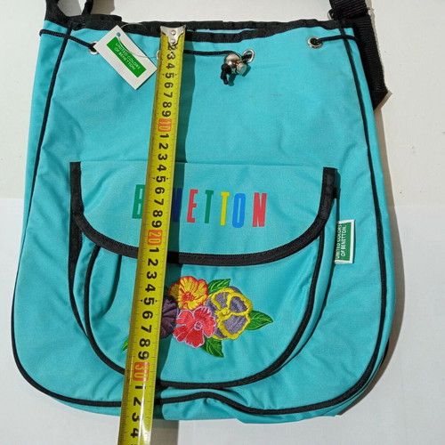 United Colors of Benetton Vintage Shoulder School Bag like new
