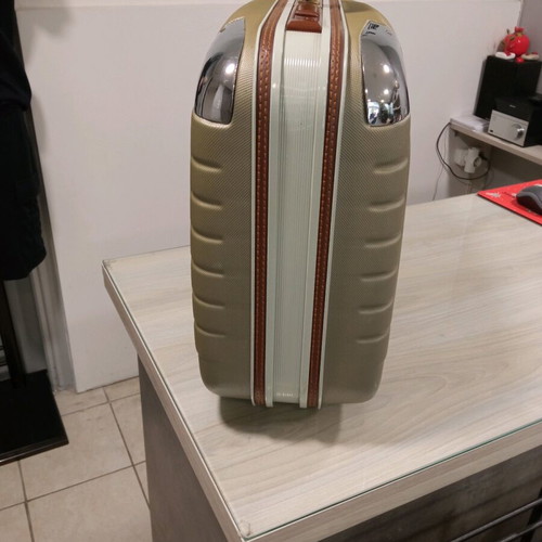 Suitcase used small made of hard PVC material