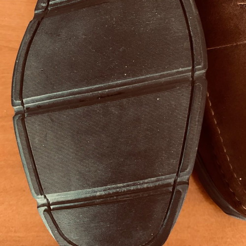 Bruno Magli shoes new, size 11.5, brown suede and black leather