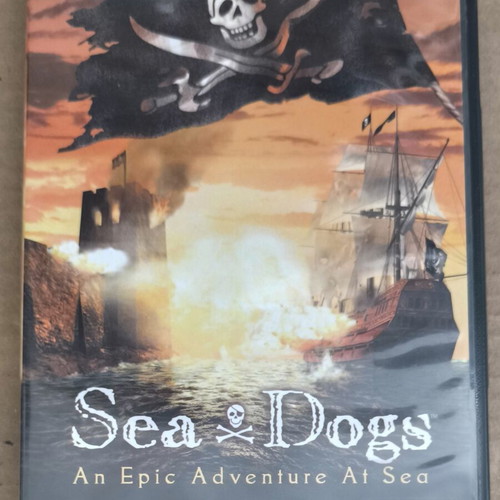 Sea Dogs PC CD-ROM game like new, an epic adventure at sea