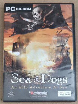 Sea Dogs PC CD-ROM game like new, an epic adventure at sea
