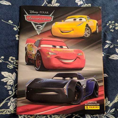 Panini Disney Cars 2017 sticker album new complete