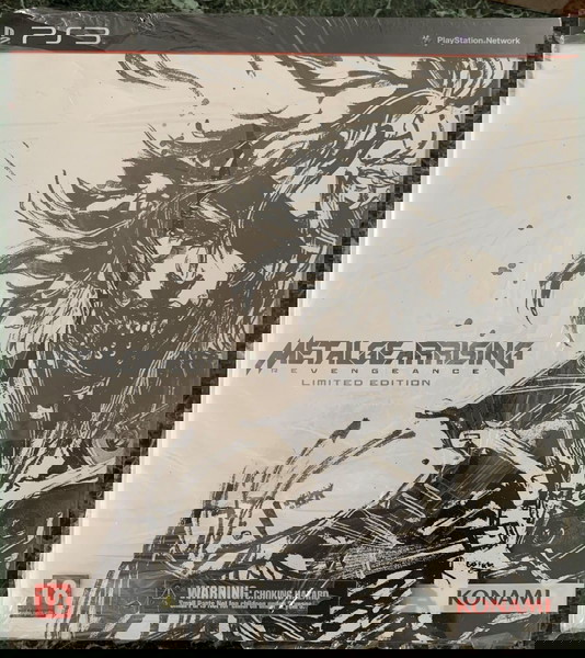 PS3 PLAYSTATION 3 METAL GEAR RISING REVENGEANCE COLLECTOR'S ΣΠΑΝΙΑ ΣΥΛΛΕΚΤΙΚΗ ΕΚΔΩΣΗ ΣΦΡΑΓΙΣΜΕΝΟ!
