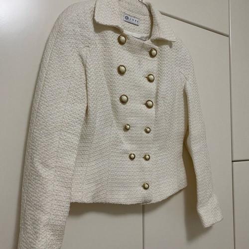 Jacket new, white, unworn