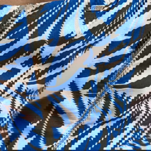 BSB maxi dress like new, size S, blue multicolor