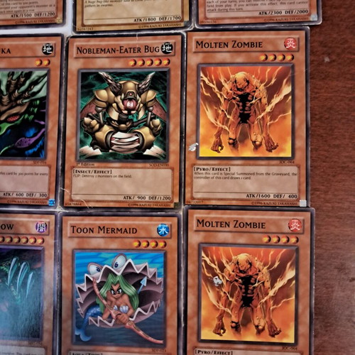 Yugioh cards used, pack of 16