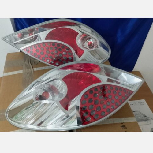 Peugeot 207 Rear Taillight Set Genuine 9682.R7 Crystal Look New