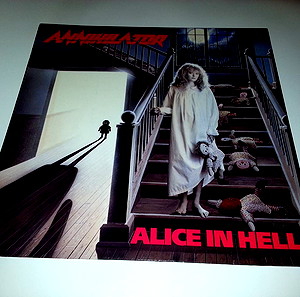 Annihilator 'Alice In Hell' Black Vinyl