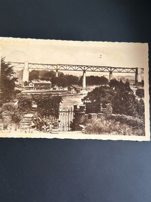 Καρτ ποστάλ Βέλγιο καινούργιο με πανοραμική θέα προς τον σταθμό