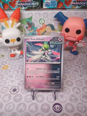Pokemon Card Iron Valiant TEF 079 like new