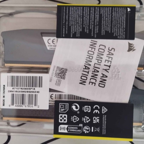 Corsair Vengeance DDR5 16GB 5200MHz CL40 RAM new with lifetime warranty