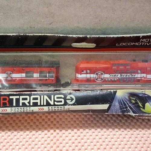Pacific Train Power Trains Fire Rescue set like new