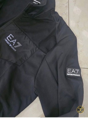 Emporio Armani summer tracksuit size 3XL black, new