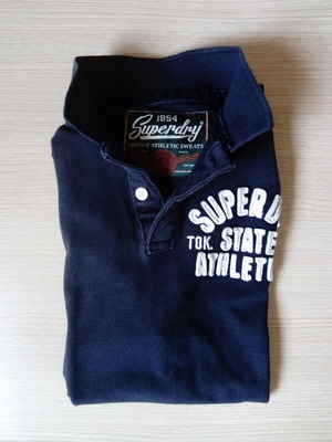 Superdry Vintage Athletic Polo shirt size S like new, 100% cotton