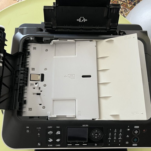 Canon PIXMA MX 350 multifunction printer used with original inks