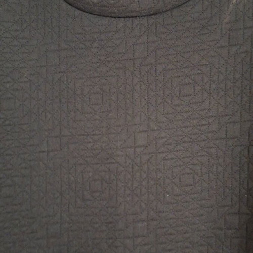 Dress used black with shoulder pads