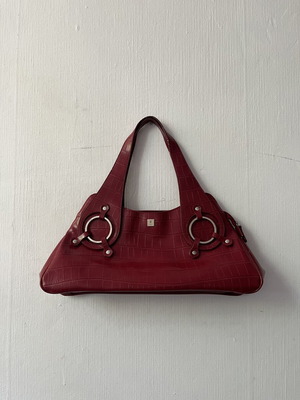 Kem vintage shoulder bag used, red