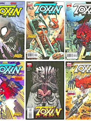 Spider-Man Toxin #1-6 Marvel Comics mini series