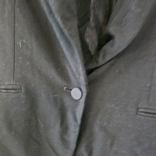 Mango black jacket like new, size XS, soft fabric