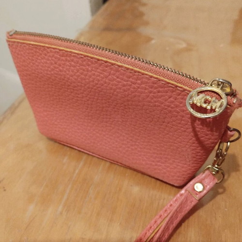 MCM Wallet like new, pink, approx. 16 cm