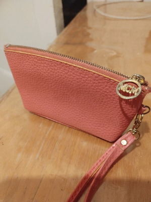 MCM Wallet like new, pink, approx. 16 cm