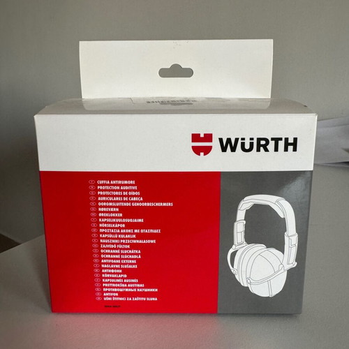 Würth Headphones with Headband new in box