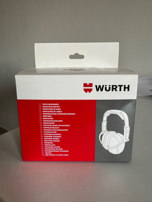 Würth Headphones with Headband new in box