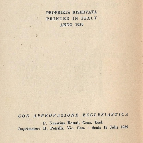 Il Magnificat used, book 1939 edition