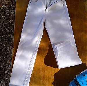 καινούργιο τζιν.new jeans Zara in full size s  xs . length 97 cm, waist 64 cm, hips 84, stretchy fabric