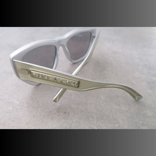 Givenchy 7202S Sunglasses New Grey Silver Acetate
