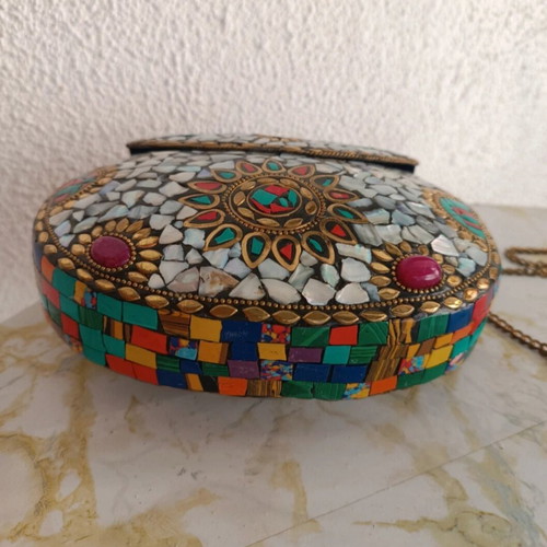 Boho handmade bag
