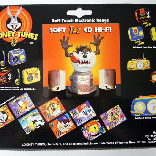 Looney Tunes Tweety ραδιόφωνο ξυπνητήρι με απαλή αφή 1998