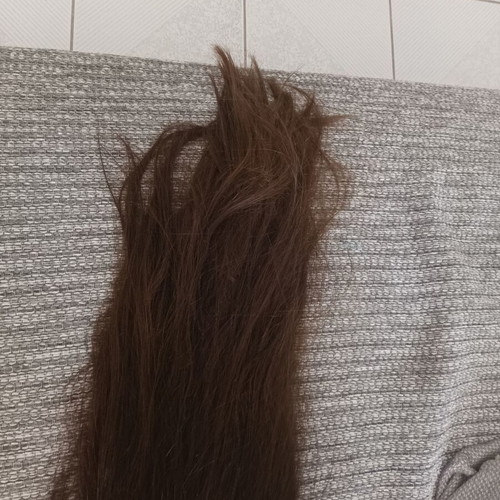 Natural hair new for extra construction or wig making