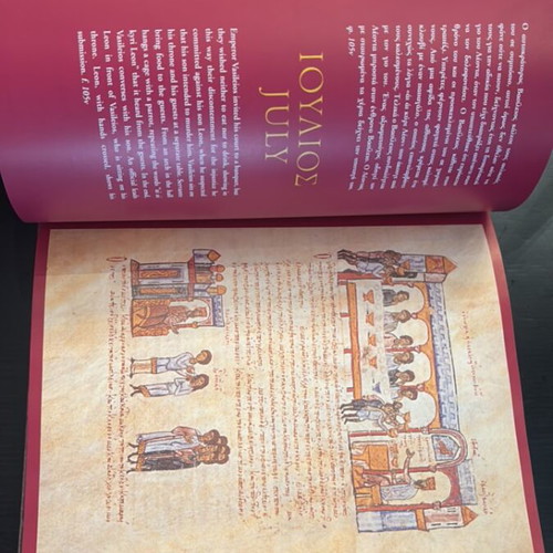 Calendar 2003 by Ioannis Skylitzis new, synopsis of stories