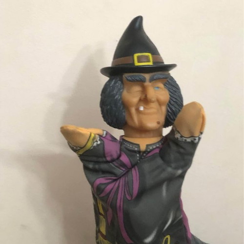 Hand puppet witch used for children's hands
